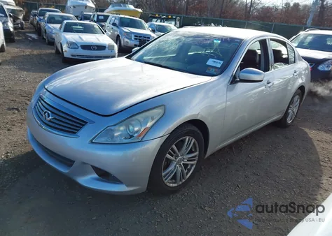 2011 Infiniti G37X из США, поврежденный, VIN JN1CV6AR5BM353489